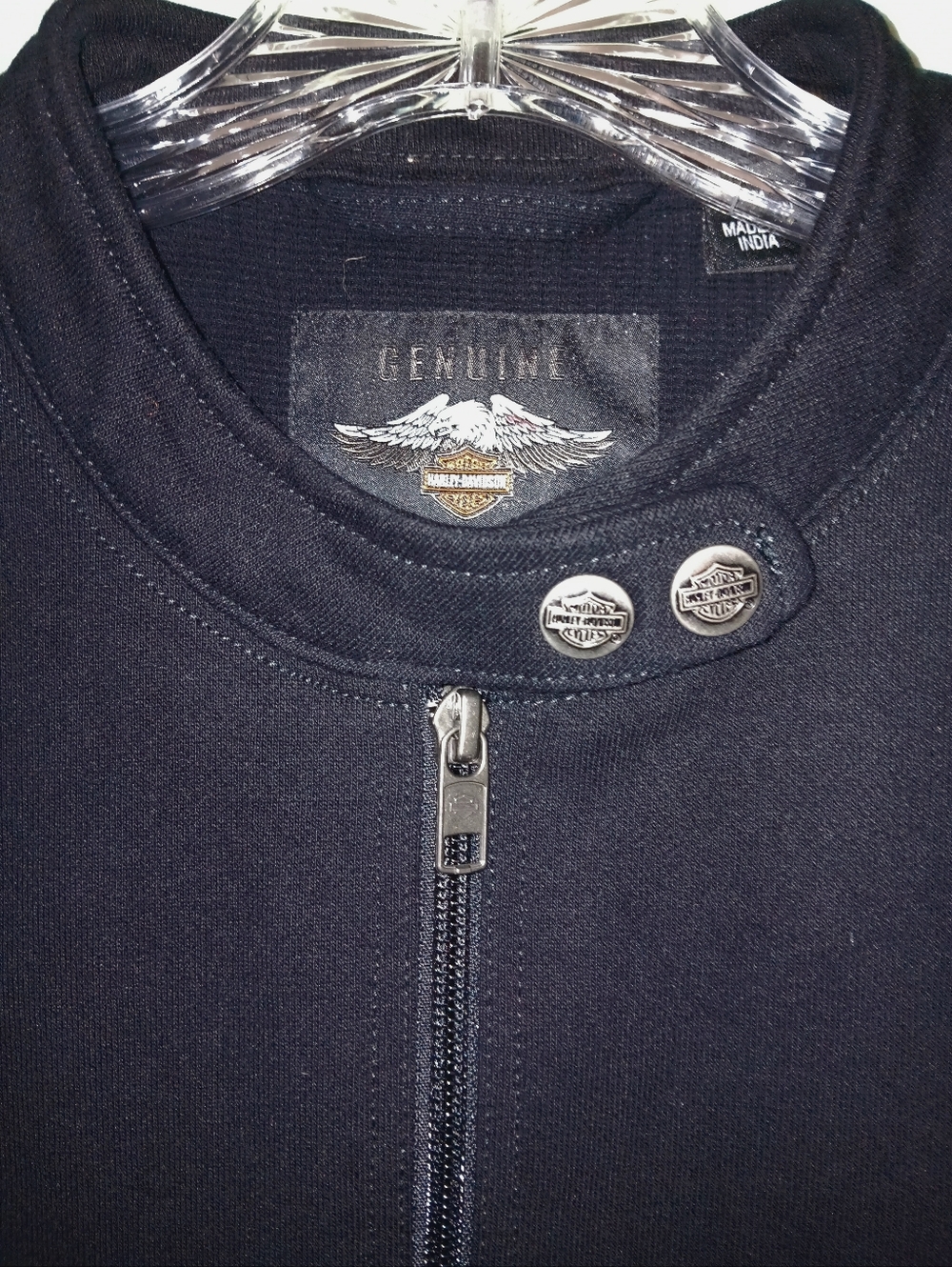 Geniune Harley Davison Ladies Black Motorclothes Jacket - Picture 3 of 13